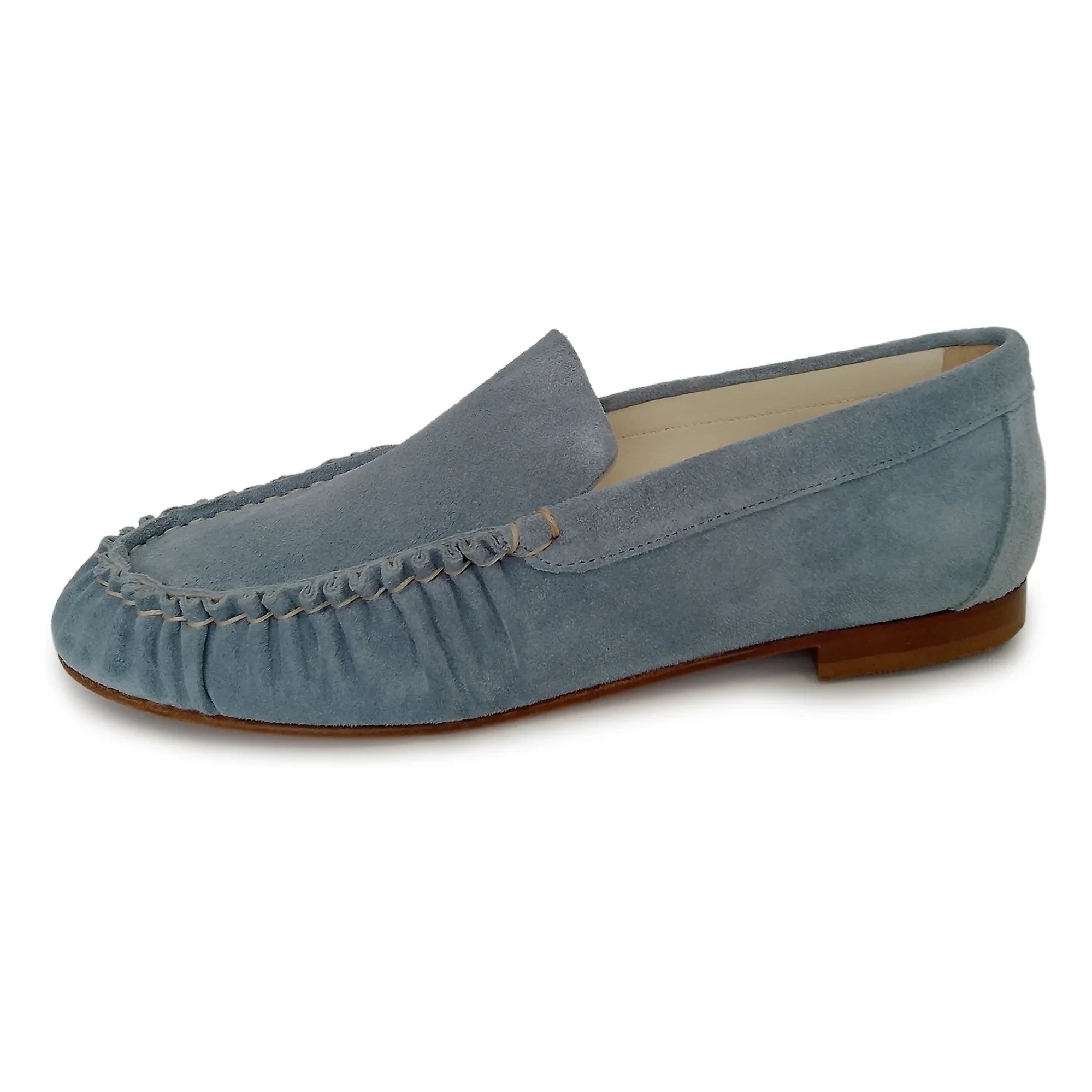 Odare - Elena Suede Loafer | Blue