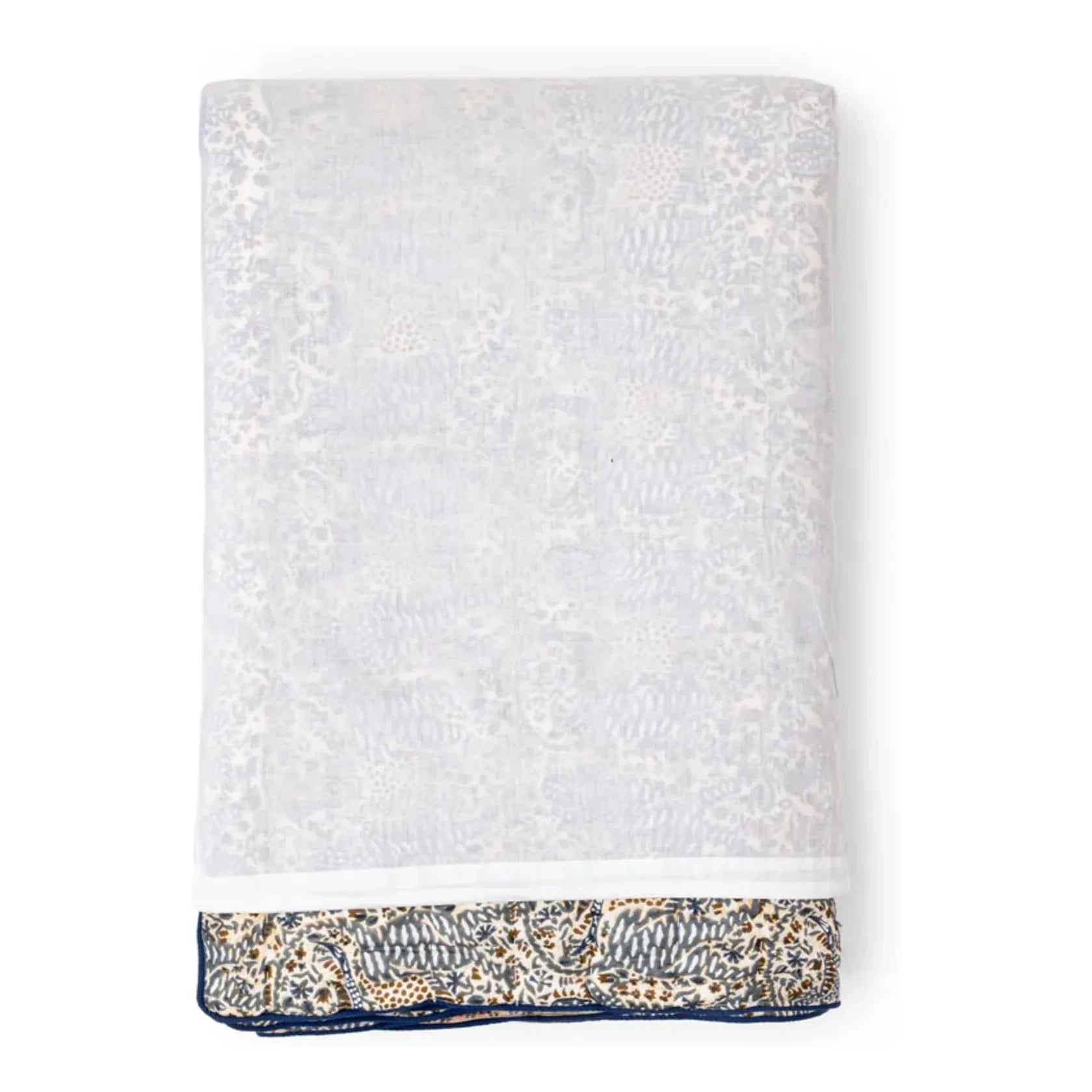Le Monde Sauvage - Cosmique London Quilted Bedspread | Blue