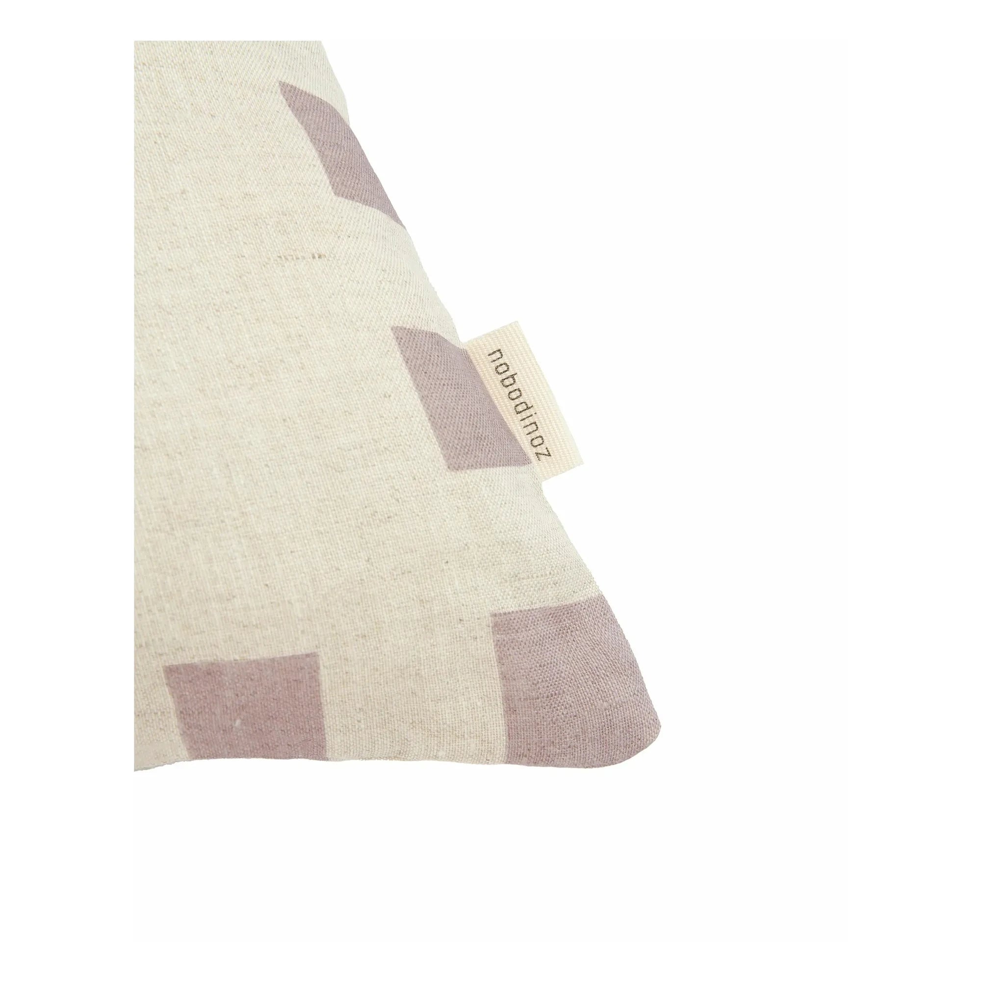 Nobodinoz - Fleurs Pillow - French Linen | Lilac