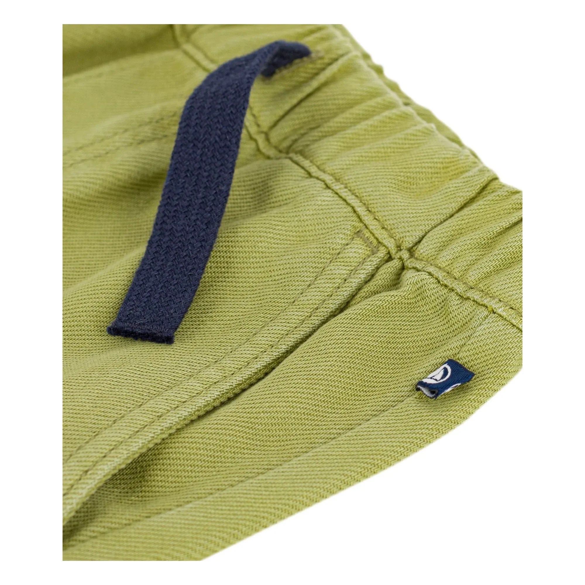 Petit Bateau - Straight Cut Twill Pants | Khaki
