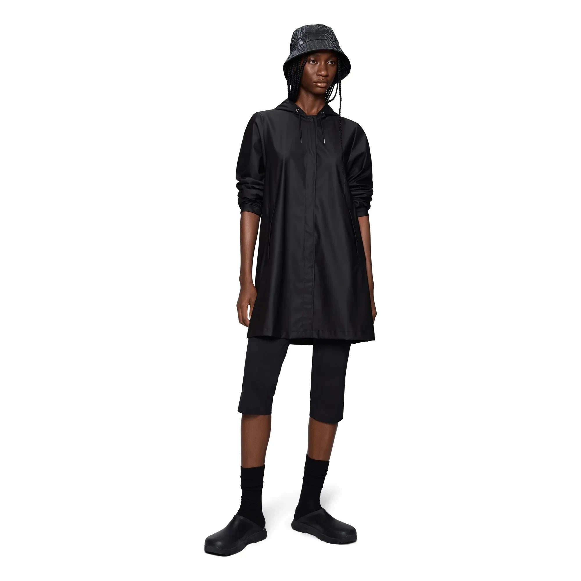 Rains - A-line W3 jacket | Black