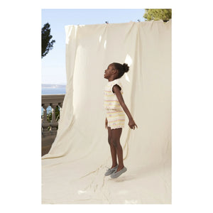 Bebe Organic - Top Crocheted Paloma Cherries Organic Cotton | Ecru