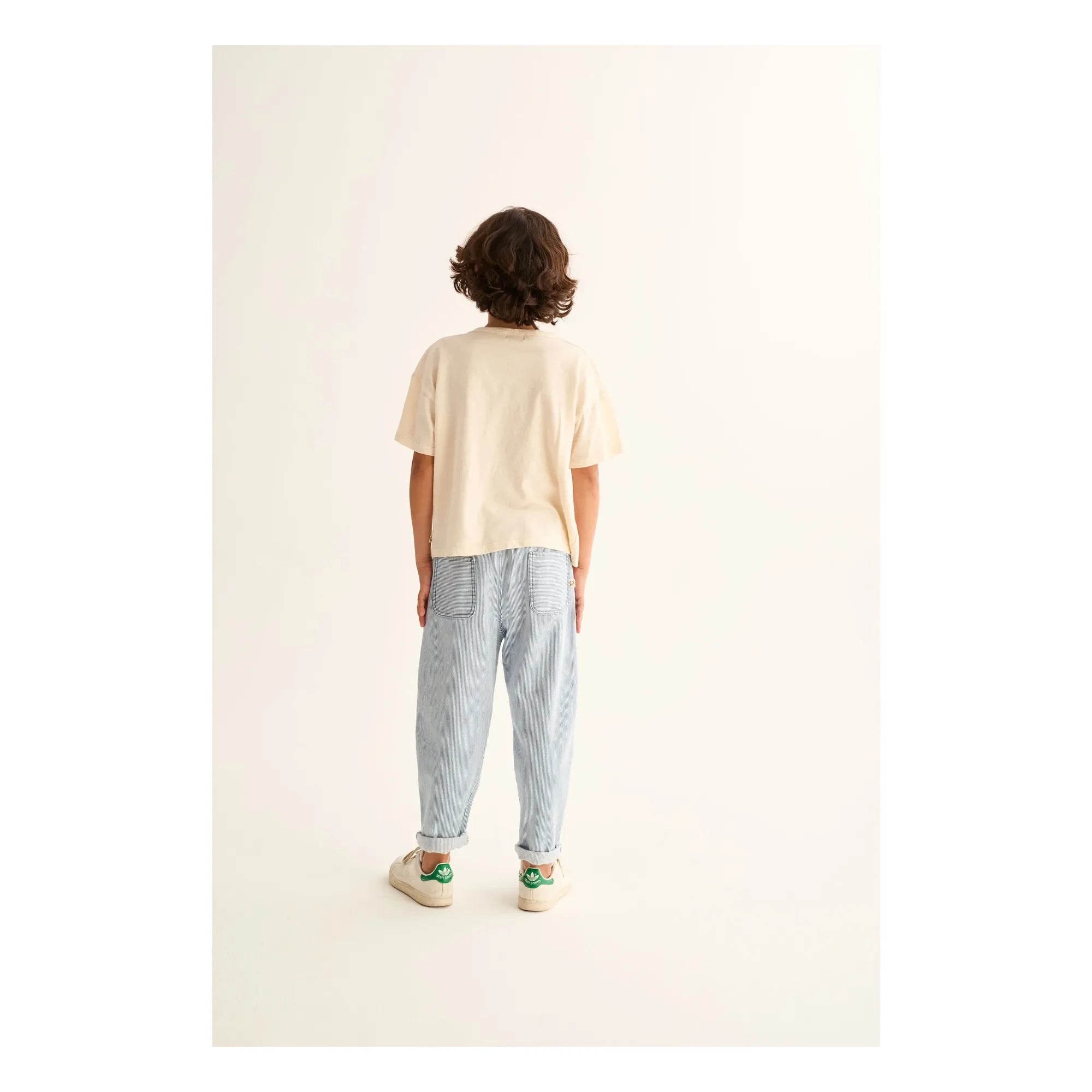 Cozmo - Echo Striped Jeans | Light Blue