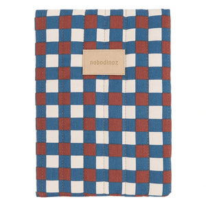Nobodinoz - Hyde Park Mosaic health book cover | Blue