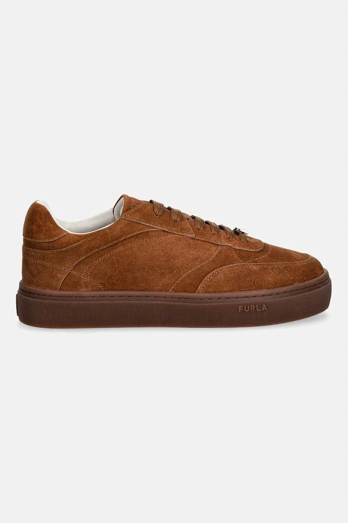 Furla Allegra Lace-Up kadın süet sneakers