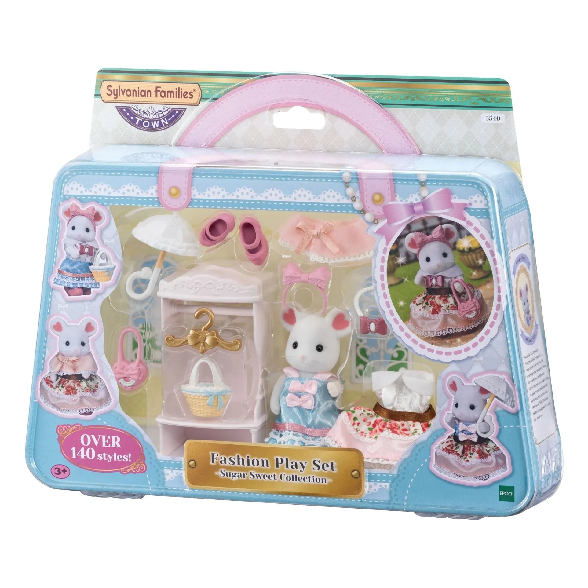 Sylvanian Families - Fashion Bag and Sister Marshmallow Mouse