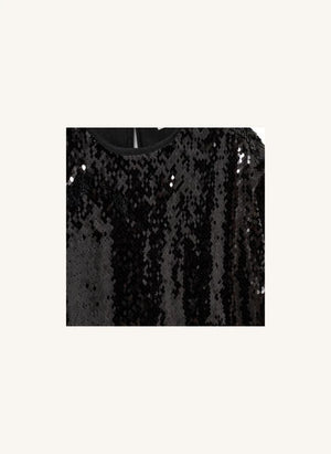 Sofie Schnoor - Felucasy Sequin Blouse | Black
