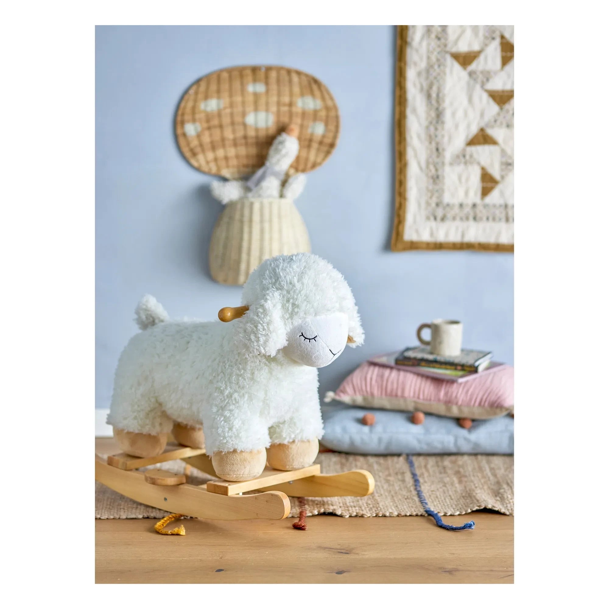 Bloomingville Mini - Laasrith Hanging Sheep | White