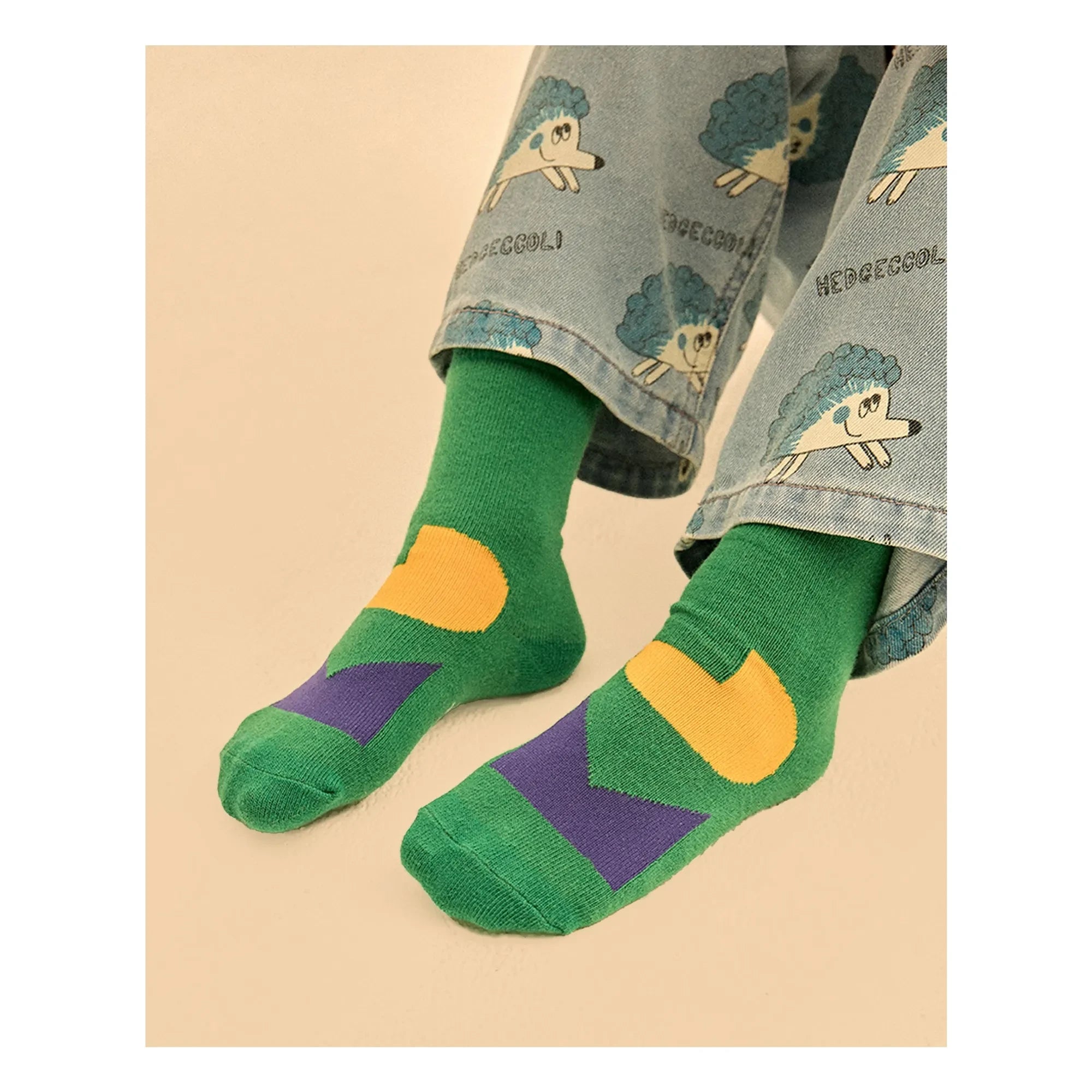 Jelly Mallow - Green 2 Pairs of Socks Set