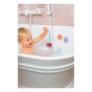 Quut - Bord de Mer bathroom fishing game | Burgundy