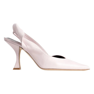 BY FAR - Yasha Leather Pumps | Light Pink