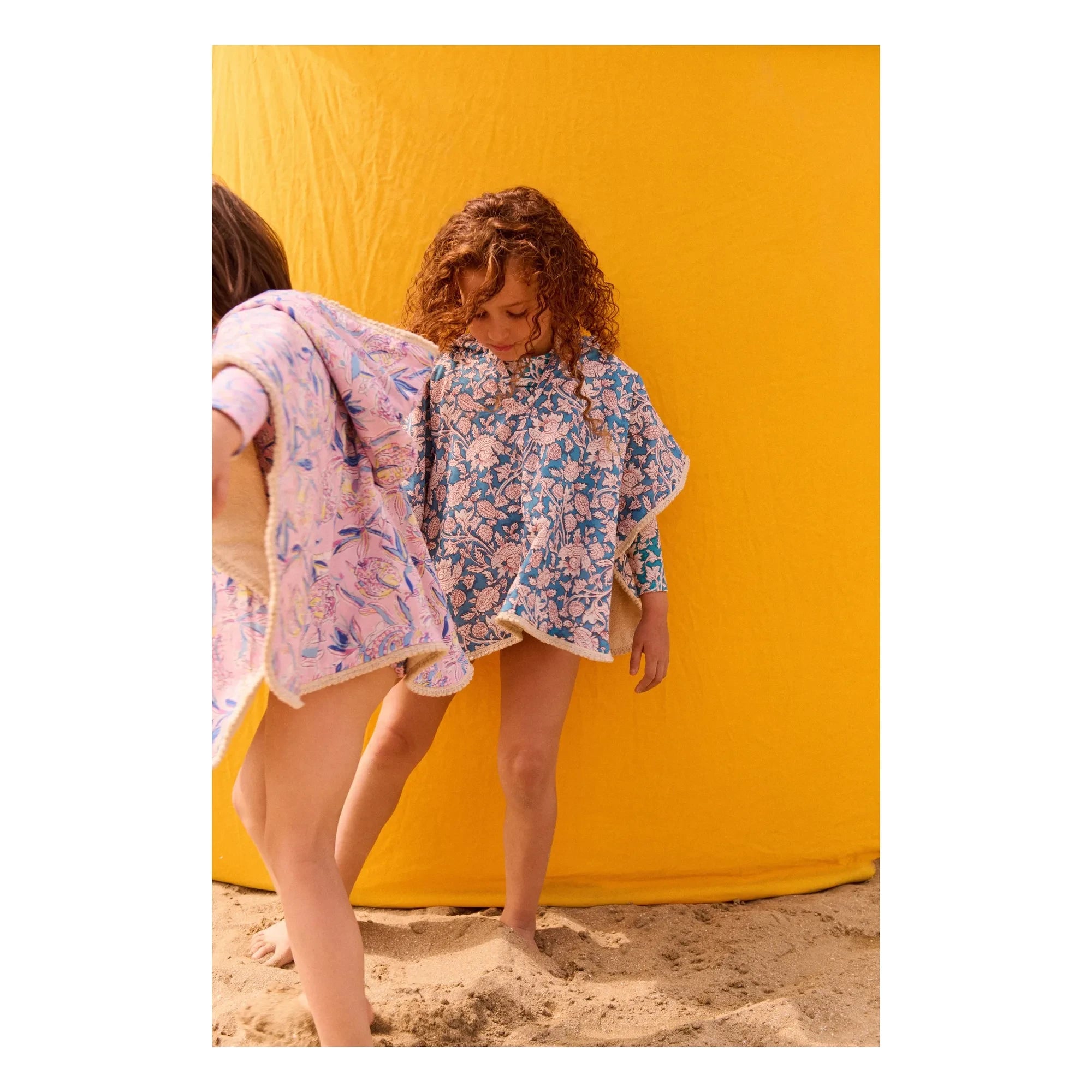 Louise Misha - Organic Cotton Mael Bathrobe | Blue