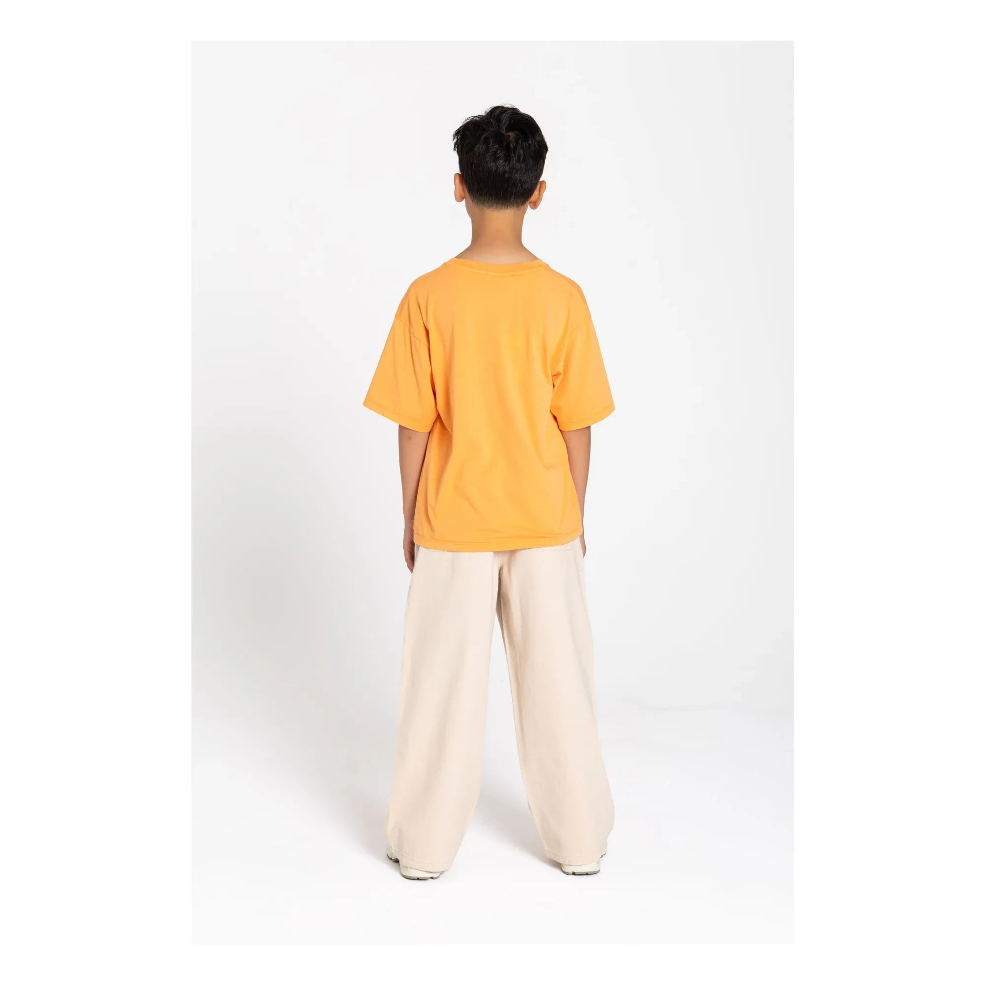 Smallable Kid - Nils Organic Cotton T-Shirt | Orange