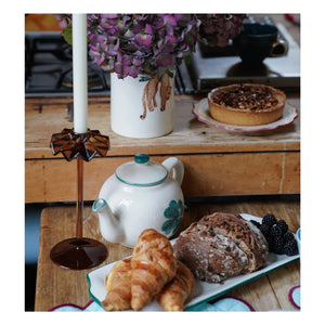 Anna + Nina - Shamrock Teapot | Green