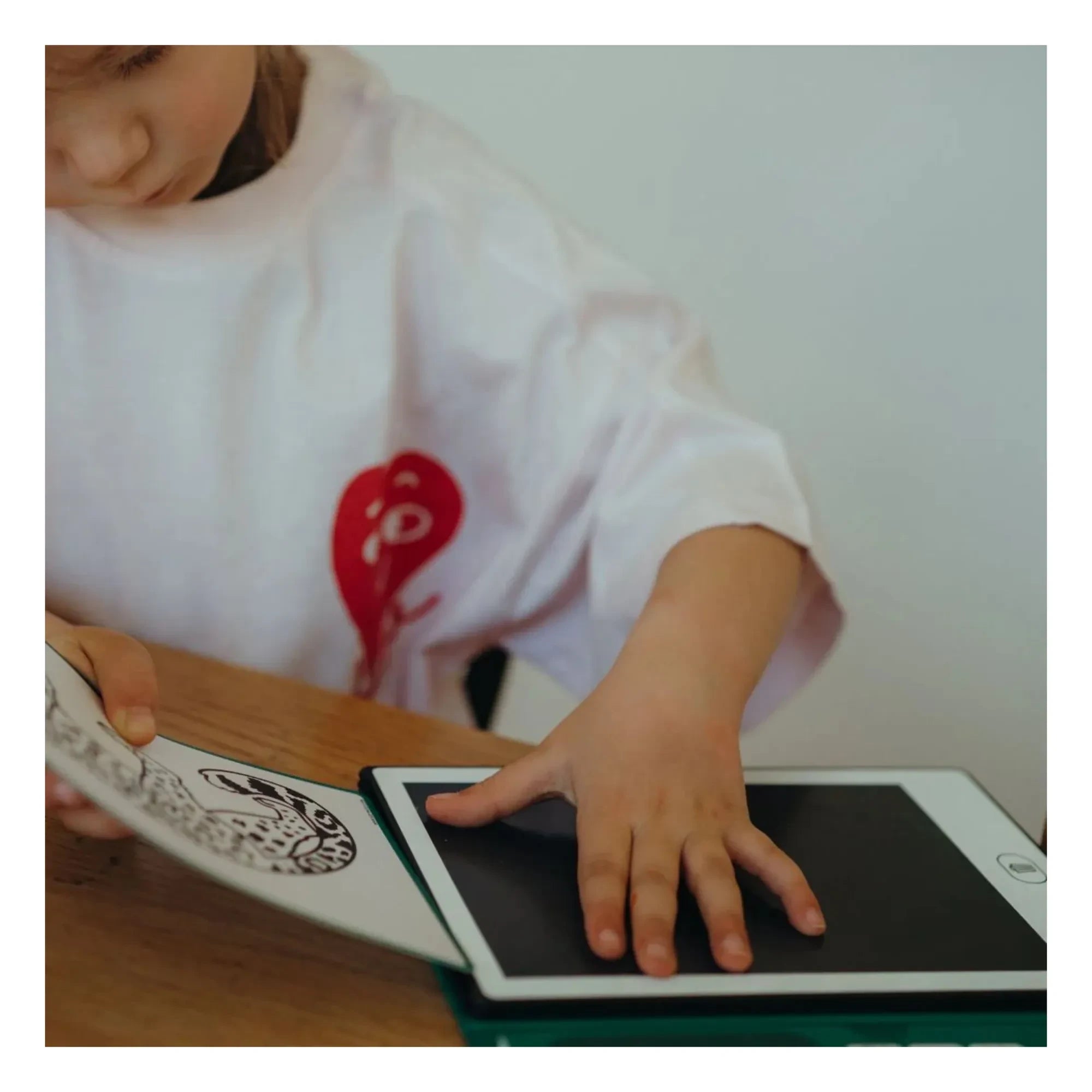 Kidywolf - Kidydraw Mini Drawing Board | Dark Green