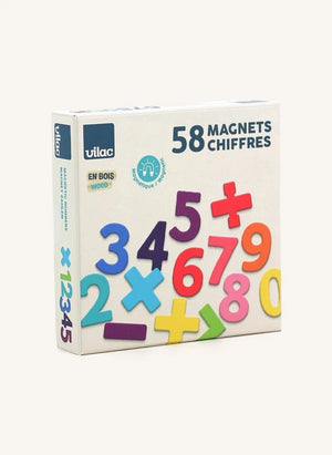 Vilac - Sayı mıknatısları - 58 parça