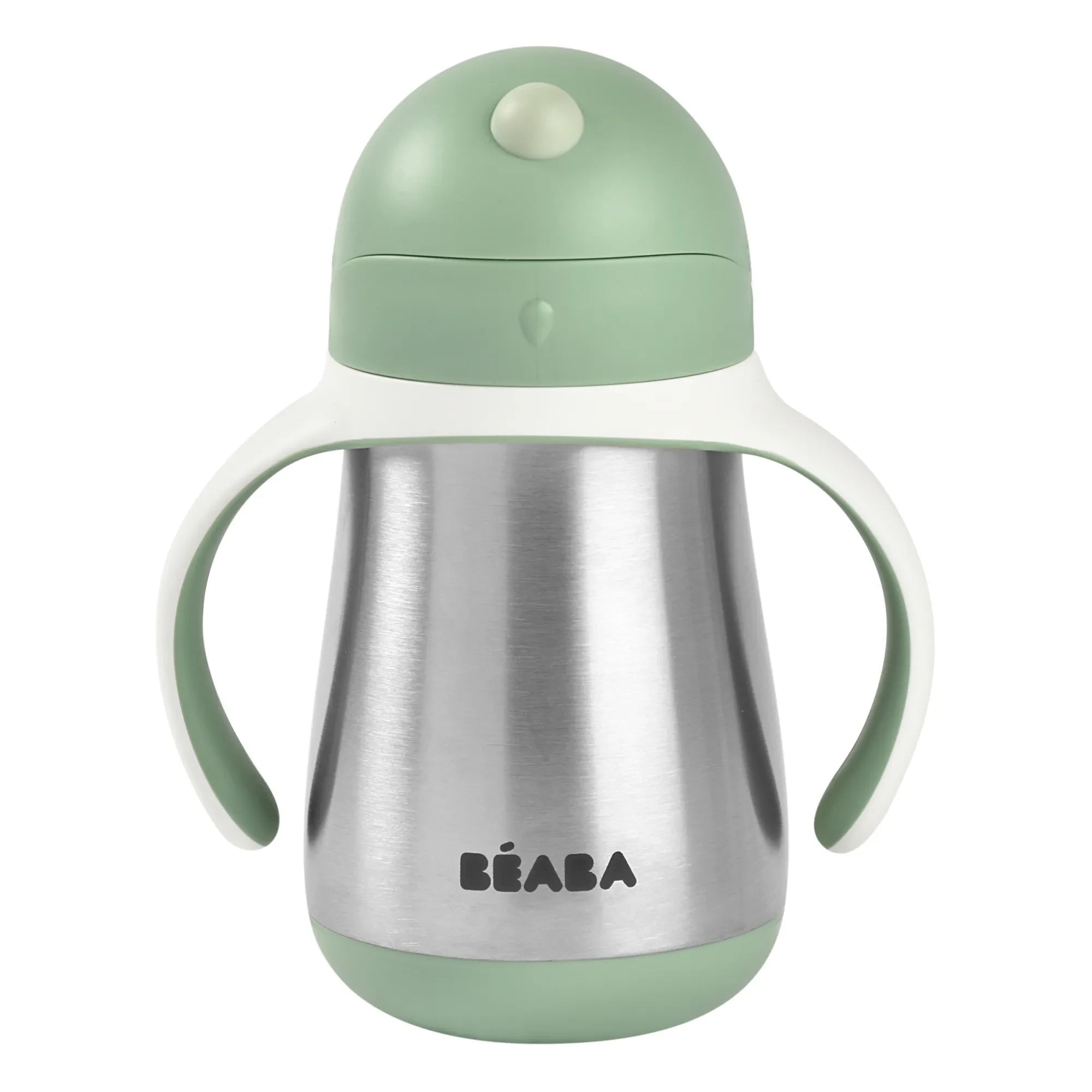 Béaba - Paslanmaz Çelik Alıştırma Bardağı - 250 ml | Sage