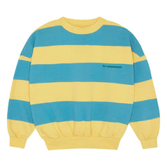 The Campamento - Oversized Striped Sweatshirt | Yellow