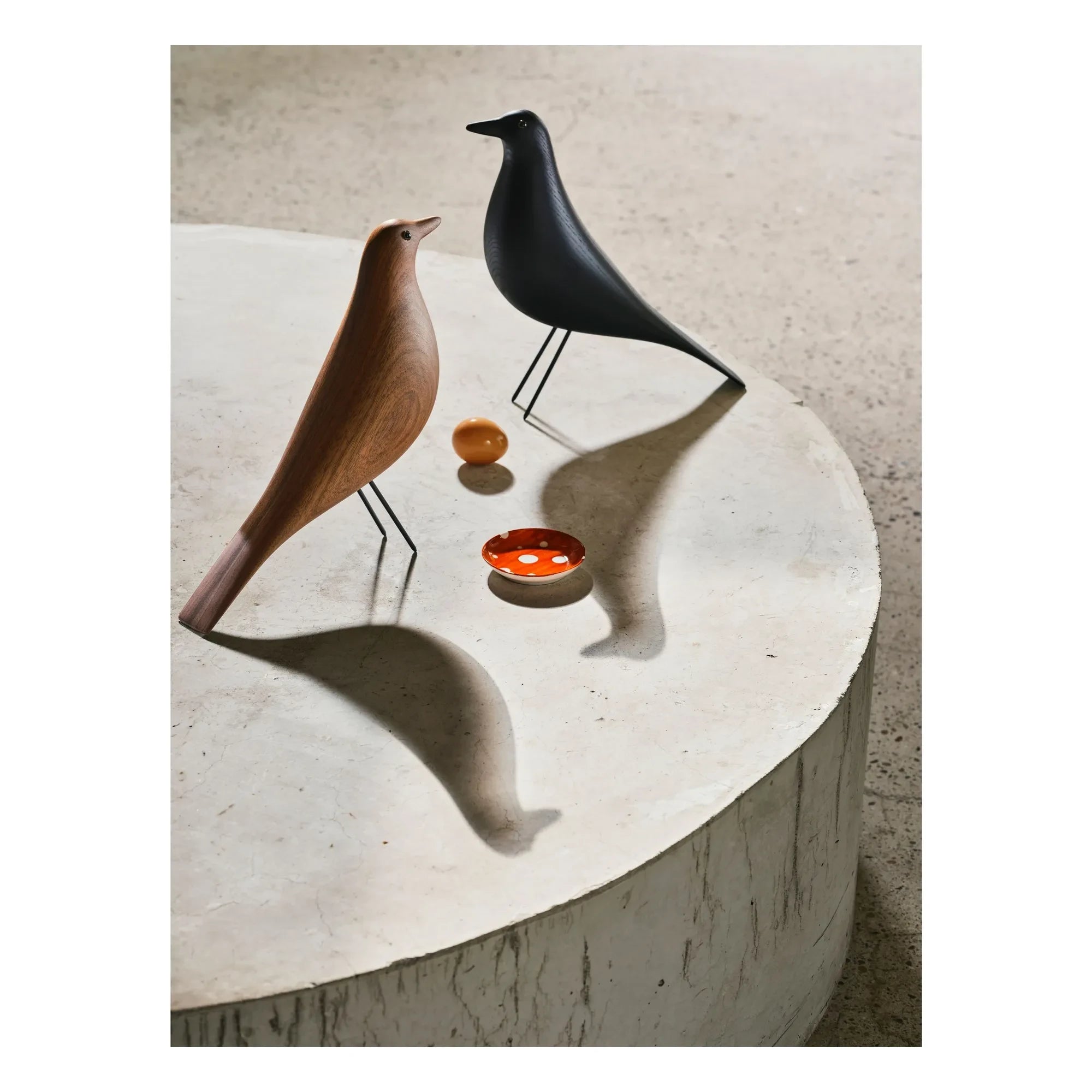 Vitra - House Bird Decorative Bird | Black Walnut