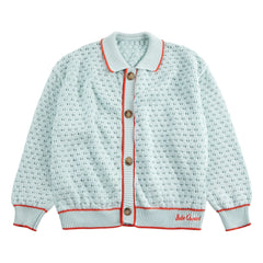 Bobo Choses - Organic Cotton Raglan Sweater | Light Blue