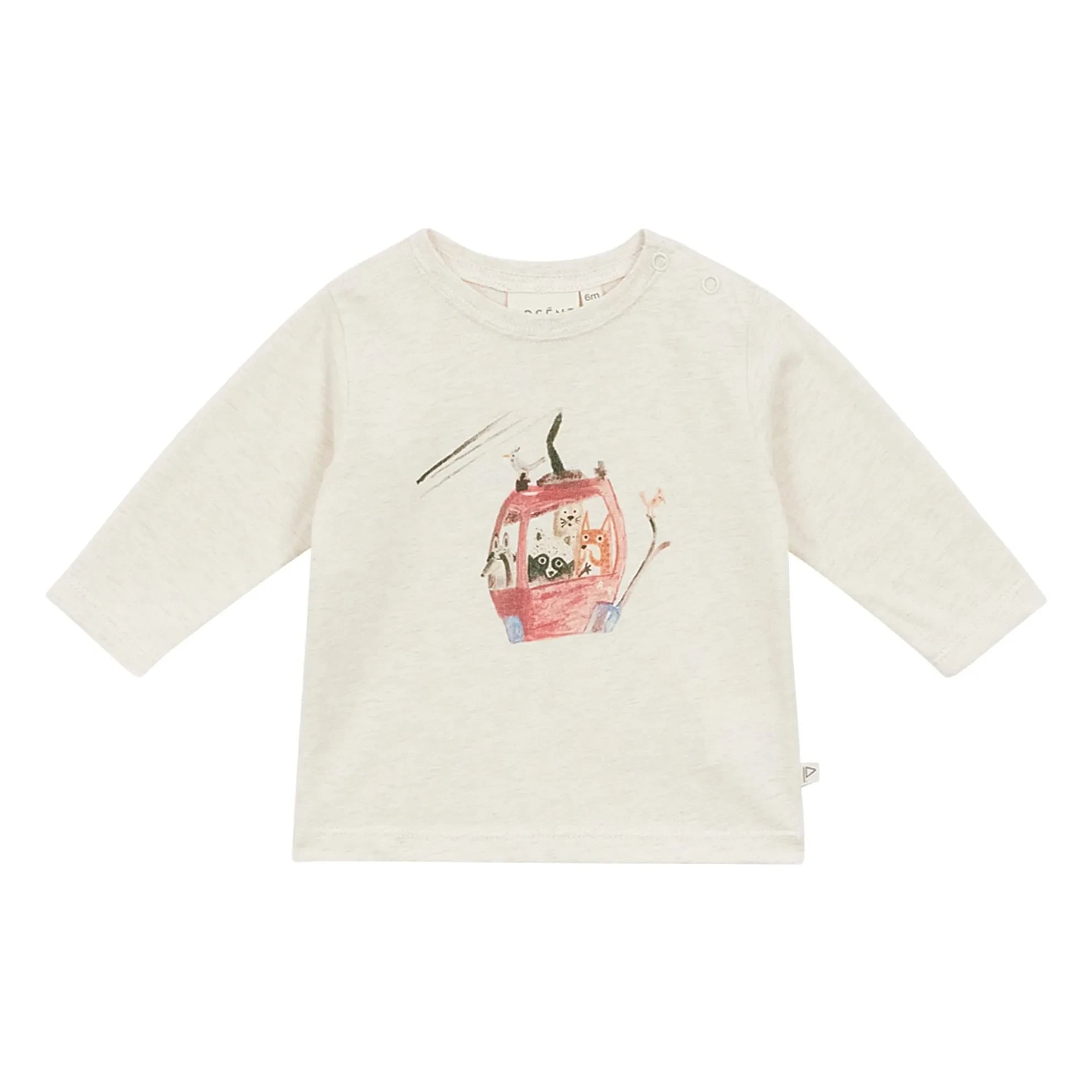 Arsène et Les Pipelettes - Golbert organik pamuklu T-shirt | Kum