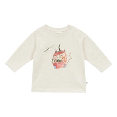 Arsène et Les Pipelettes - Golbert organik pamuklu T-shirt | Kum
