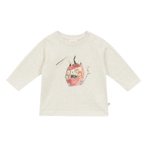 Arsène et Les Pipelettes - Golbert organik pamuklu T-shirt | Kum