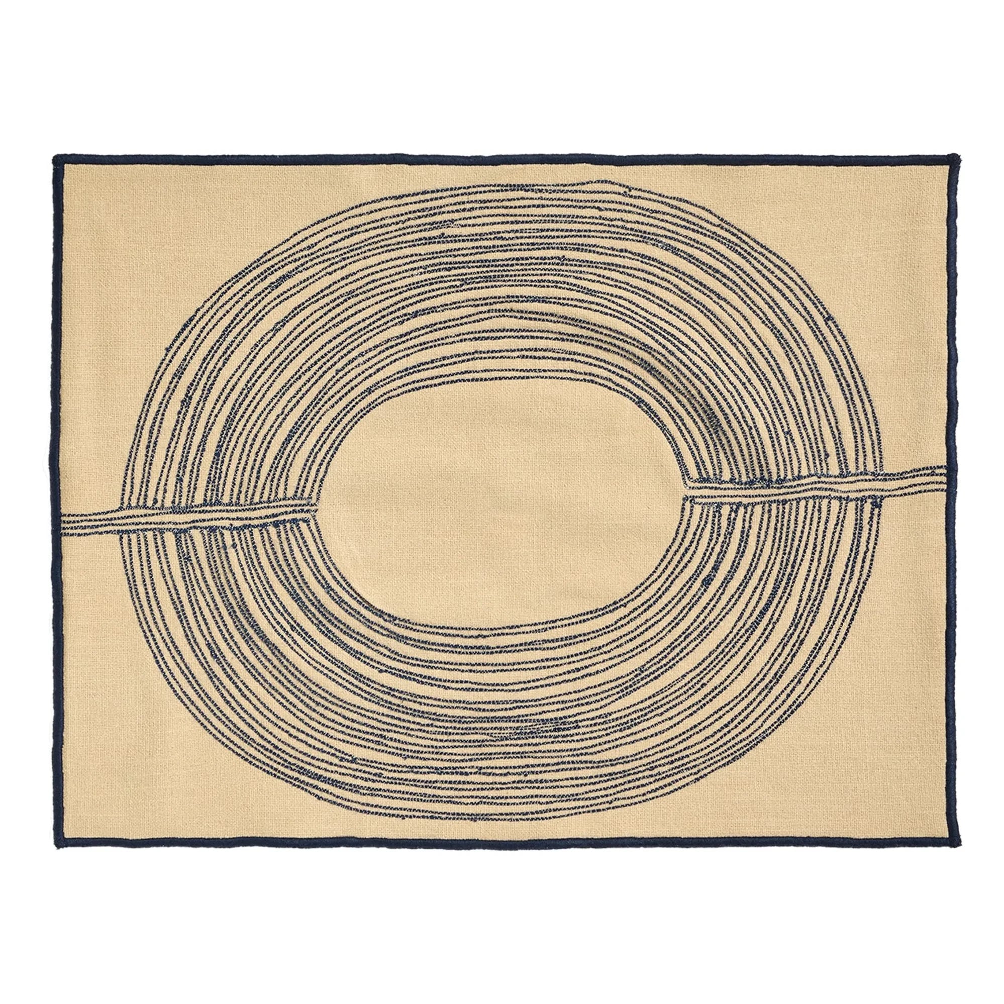 Maison Sarah Lavoine - Mirage Embroidered American Table Runner | Blue