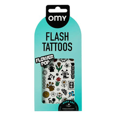 Omy - Flower Pop Temporary Tattoos