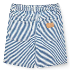 Copenhagen Colors - Organic Cotton Gingham Bermuda Shorts | Blue