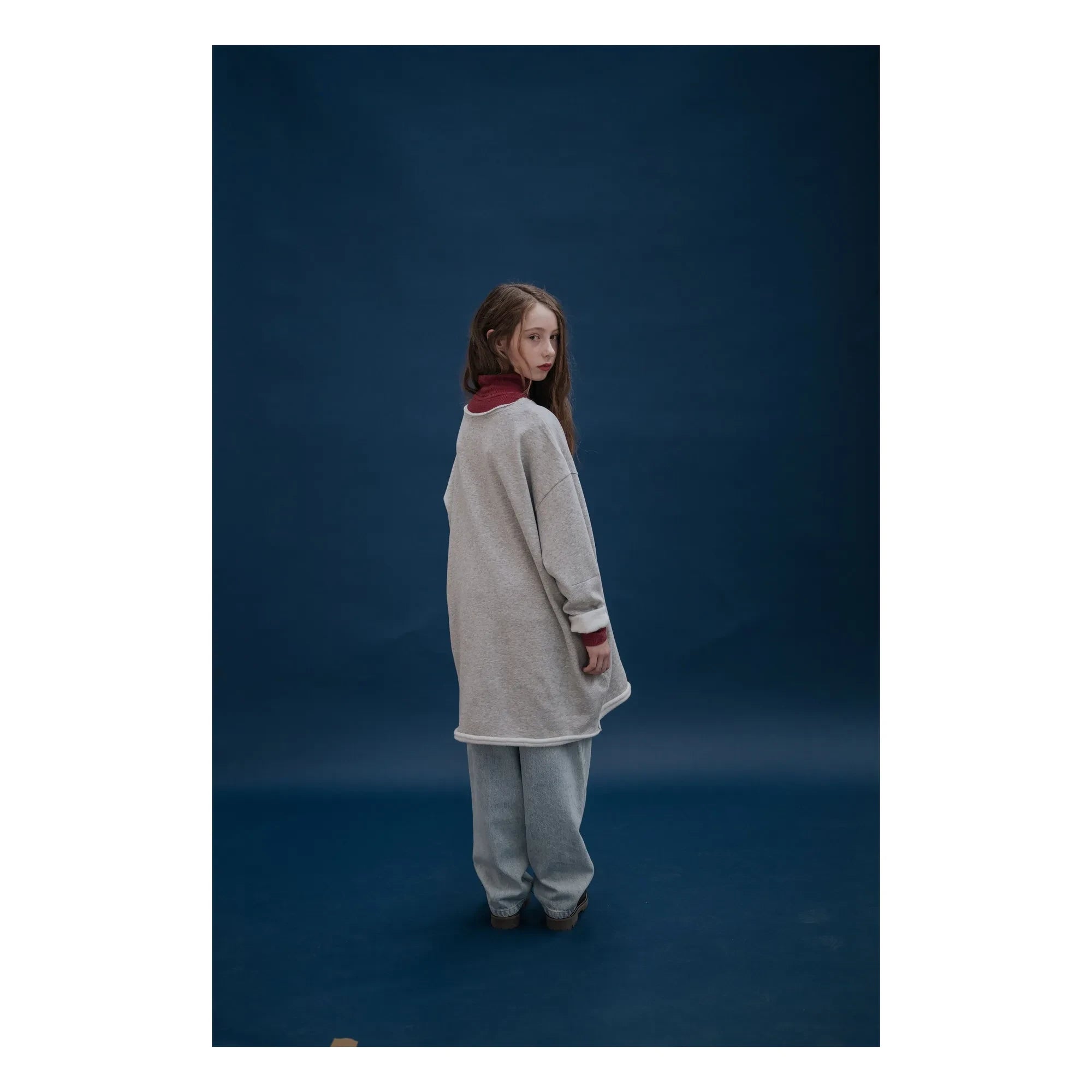 Repose AMS - Comfortable Organic Cotton Dress | Gray