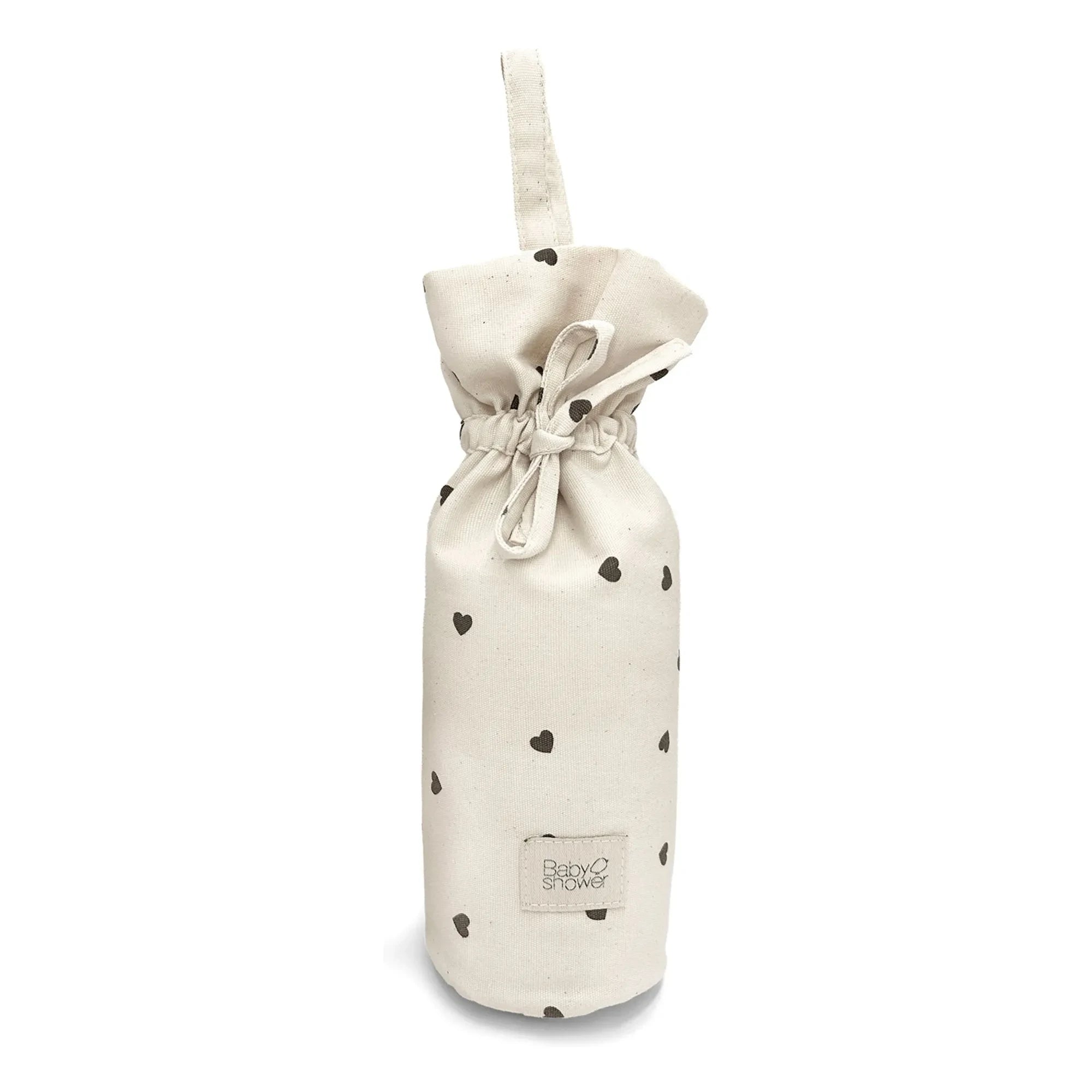 Babyshower - Cœurs Bottle Bag | Ecru