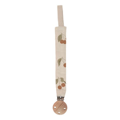 Main Sauvage - Cherry Pacifier Clip | Beige