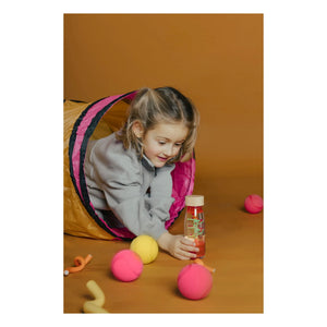 Petit Boum - Spiral sensory bottle | Cotton candy pink