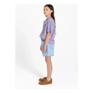 Hundred Pieces - Luna Snake T-Shirt Organic Cotton | Lavender