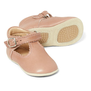 Petit Nord - Wavy T-Bar Mary Jane | Dust Pink