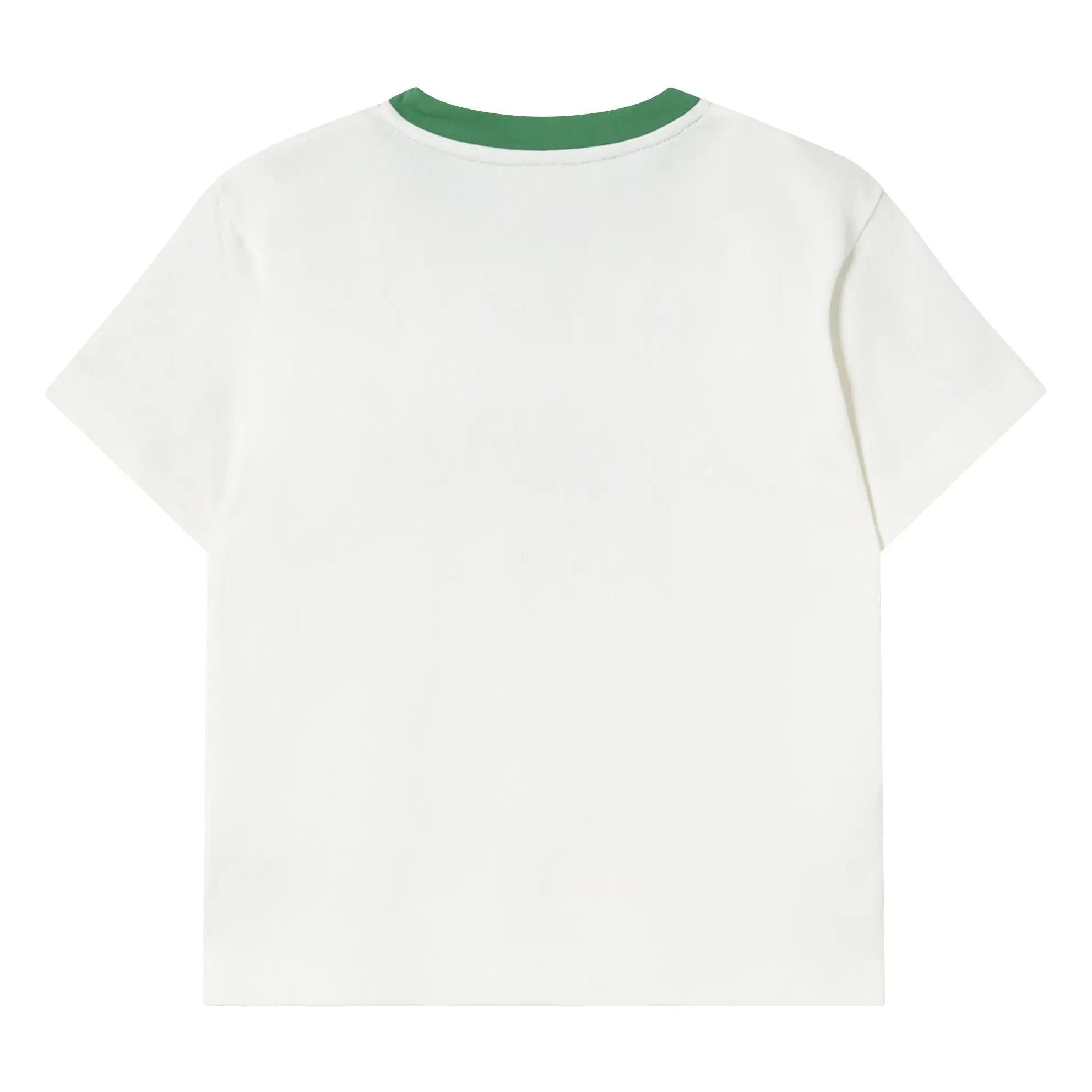 Tinycottons - Giverny Organic Cotton Contrast T-Shirt | White