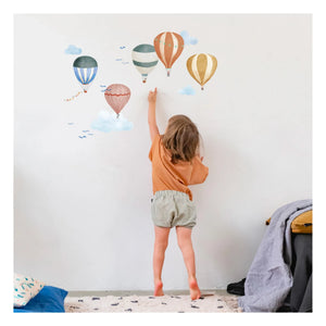 MIMI'lou - Easy Watercolor Hot Air Balloon Stickers