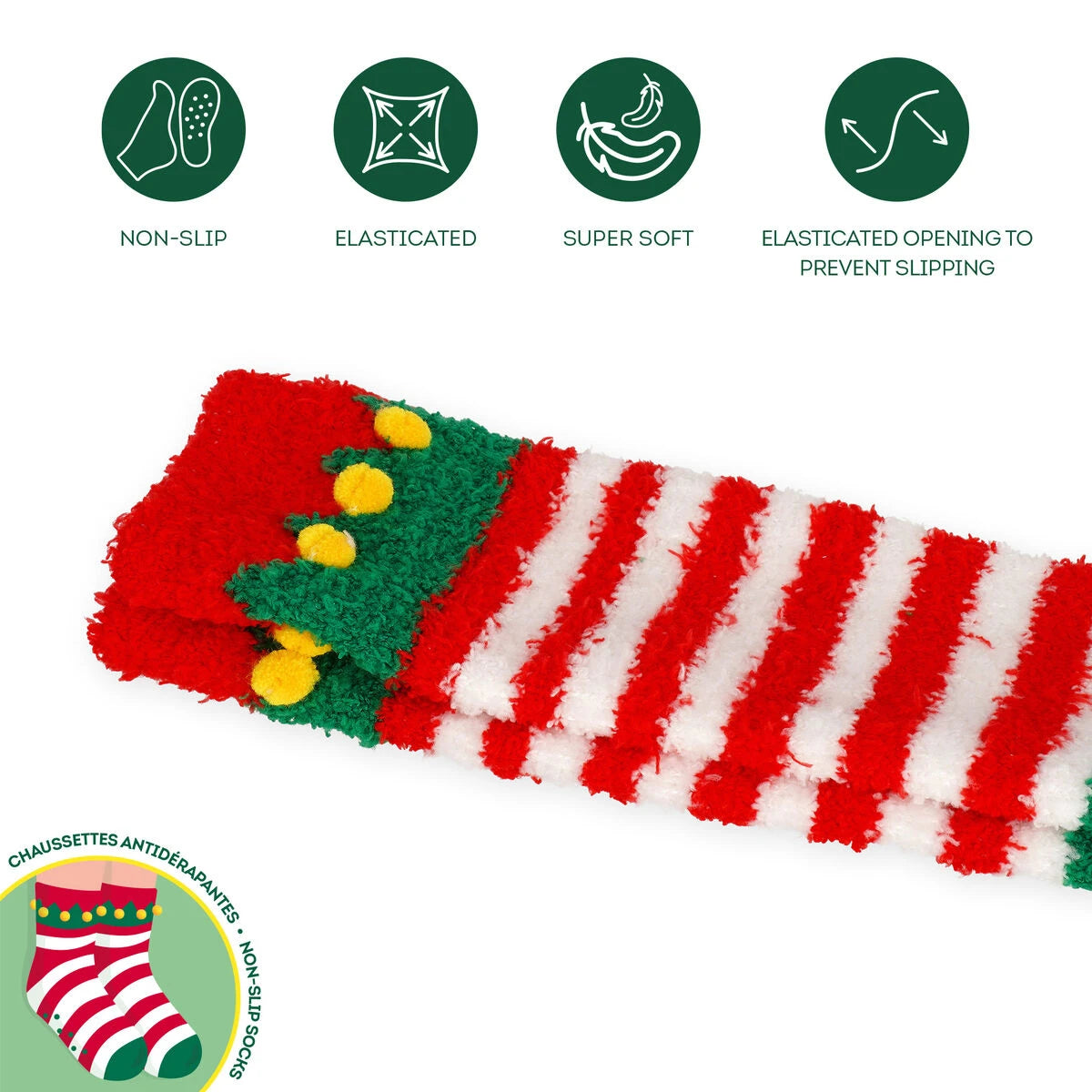 Legami - Elf Non-Slip Kids Socks - A Perfect Fit!
