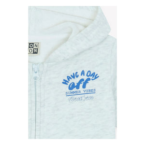 Bonton - Lu Dayoff Beaded Hoodie Sweatshirt | Gray