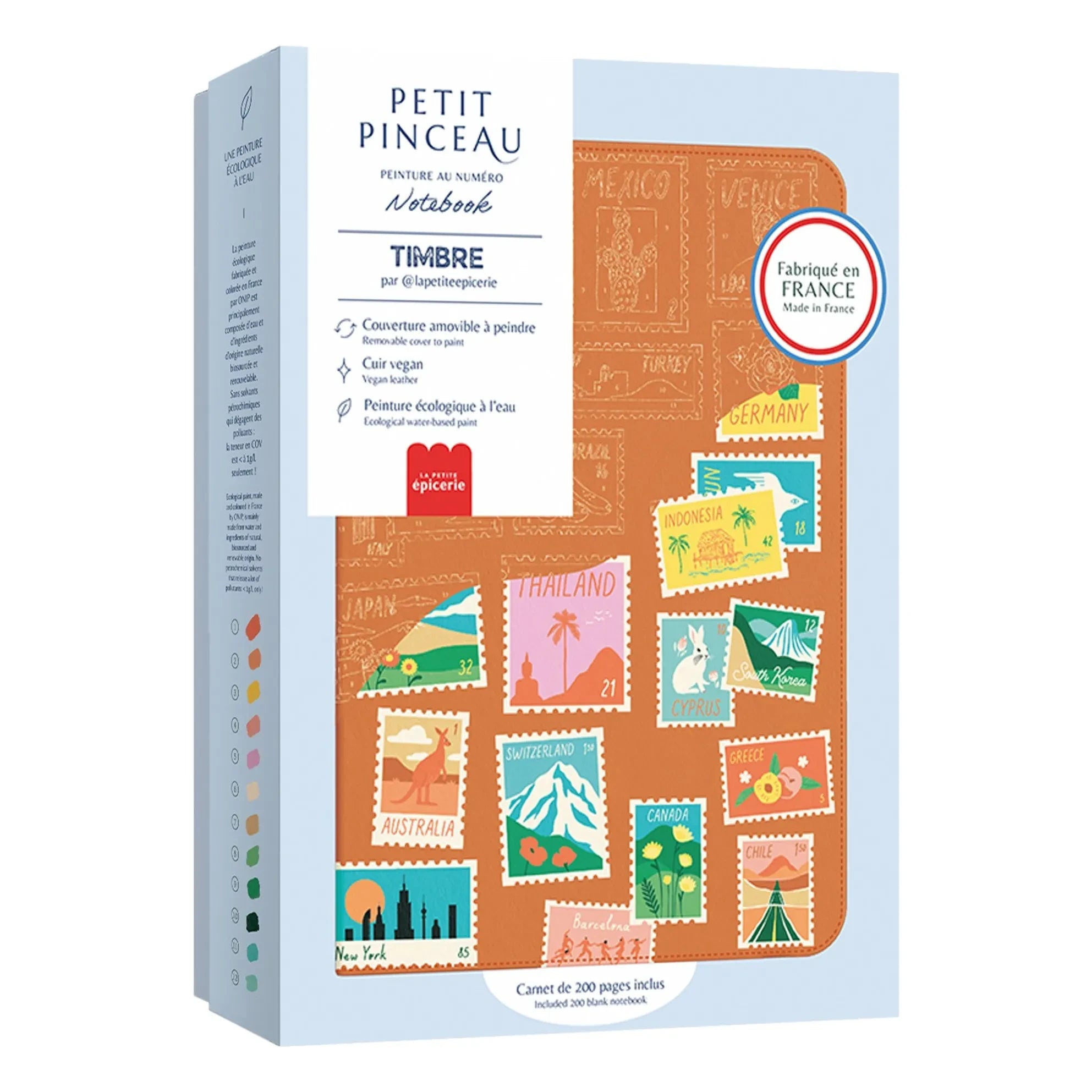La Petite Épicerie - Coloring Book - Stamp