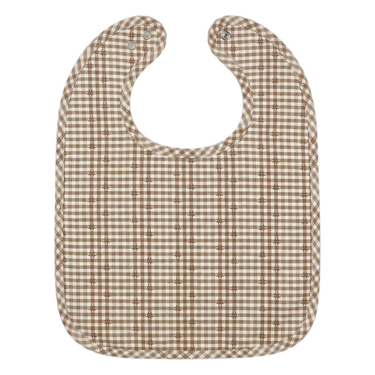 Editions Aimable - Bib Bertille | Noisette Vichy Cotton