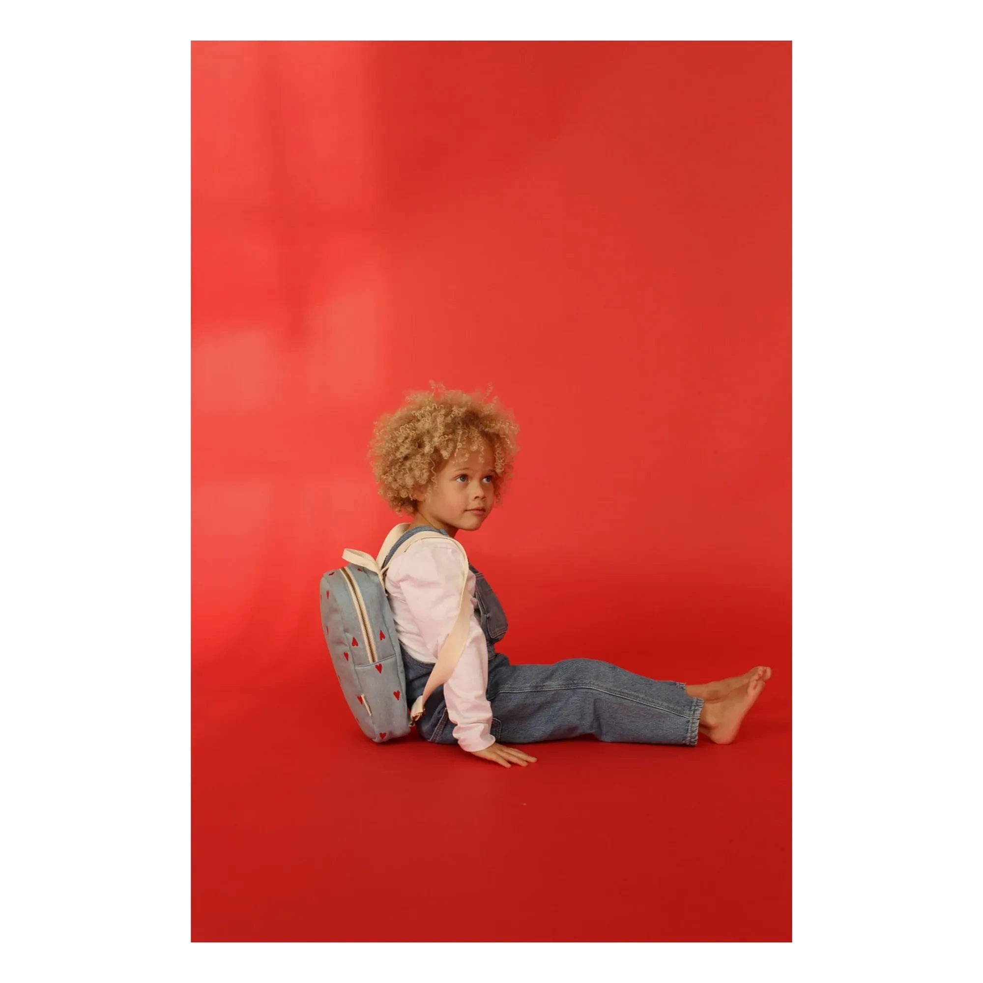 Studio Noos - Hearts Backpack | Denim