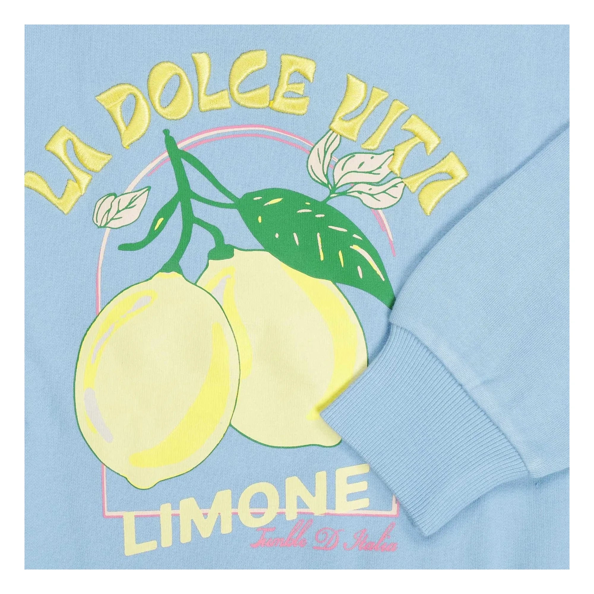 Tumble N'Dry - Oversized Sweat Vital Citrons Organic Cotton | Light Blue
