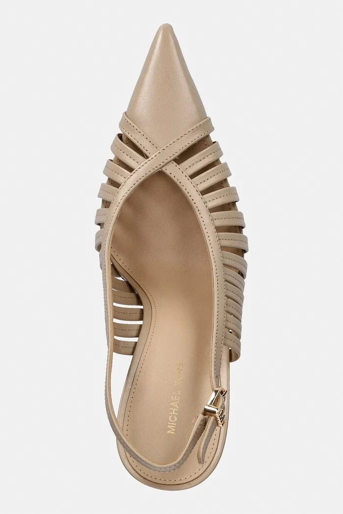 MICHAEL Michael Kors deri topuklu ayakkabı Adriana High Pump
