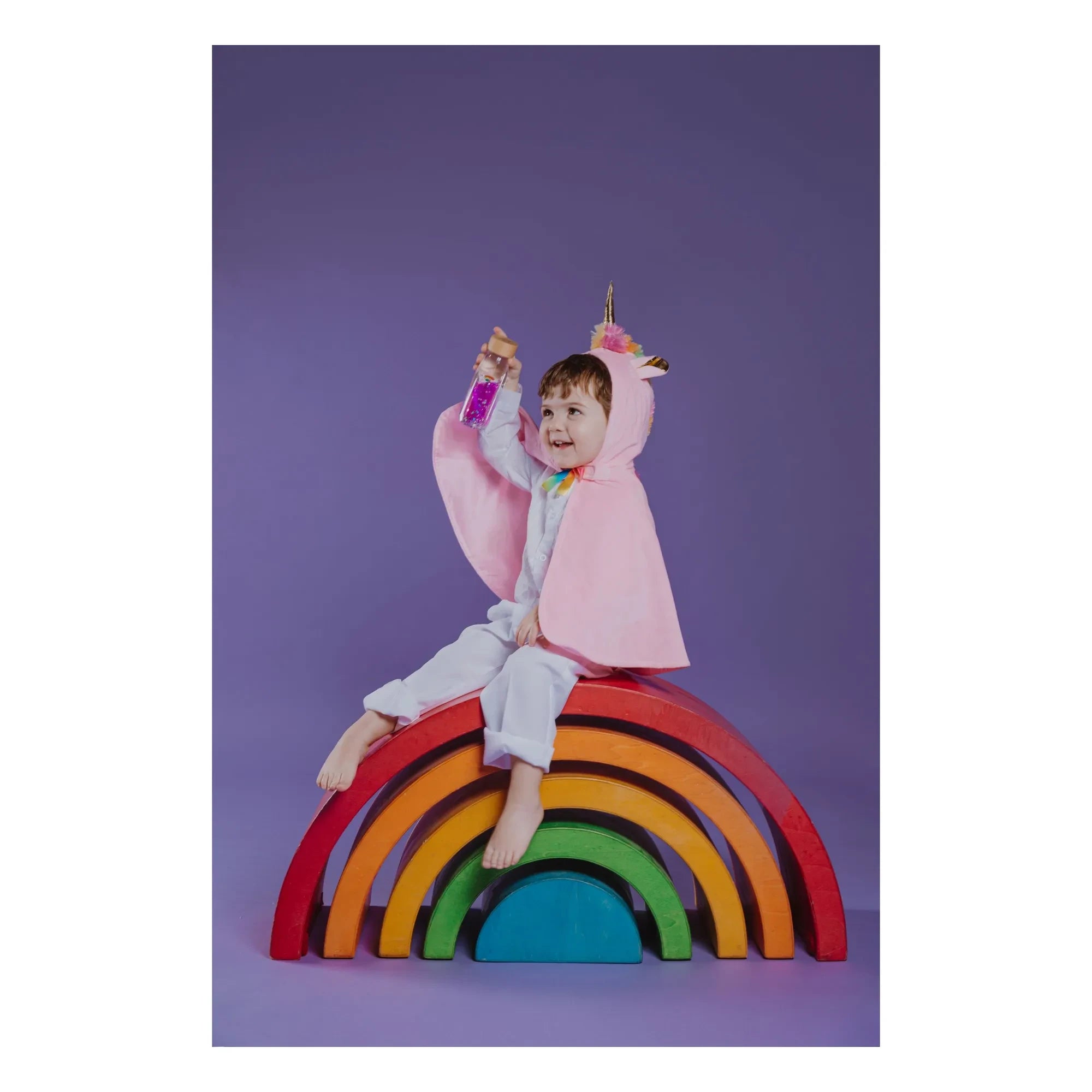 Petit Boum - Rainbow Sensory Bottle