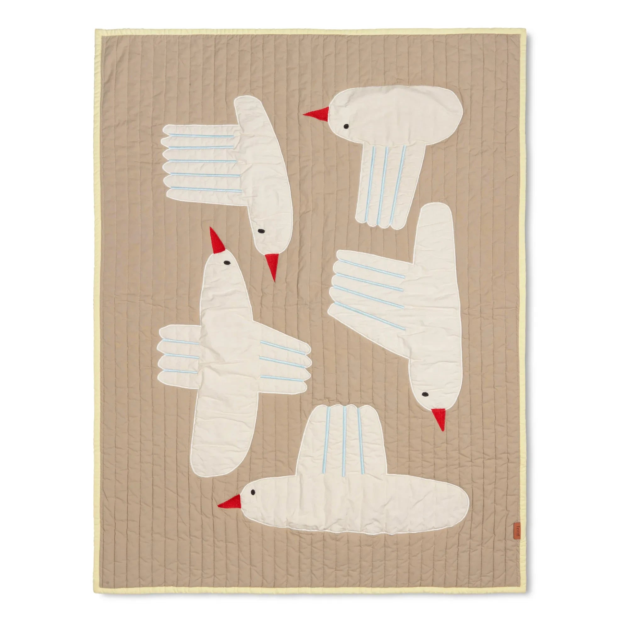 Ferm Living Kids - Bird Cotton Blanket