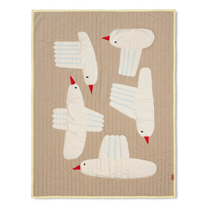 Ferm Living Kids - Bird Cotton Blanket