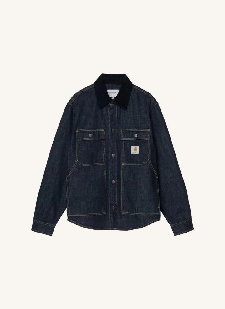 Carhartt WIP - Oakland Denim Overshirt | Gri mavi