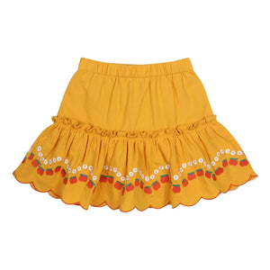 Jelly Mallow - Apple Ruffled Skirt | Yellow